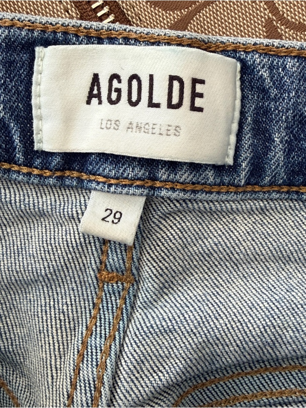 AGOLDE Riley Crop Jeans Sz 29 - Picture 5 of 6